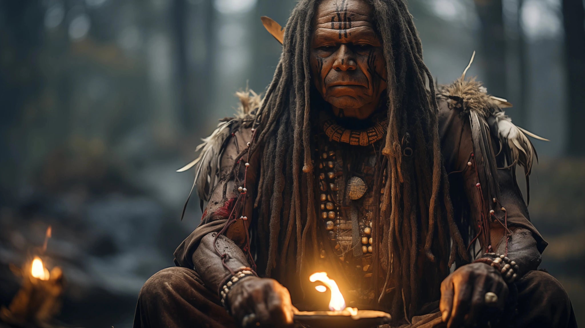 Zwischen Erleuchtung und Herausforderung: Die Dualität schamanischer Rituale weltweit - The Art of Freedom